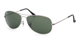 Ray Ban Cockpit Gunmetal and Green Lens